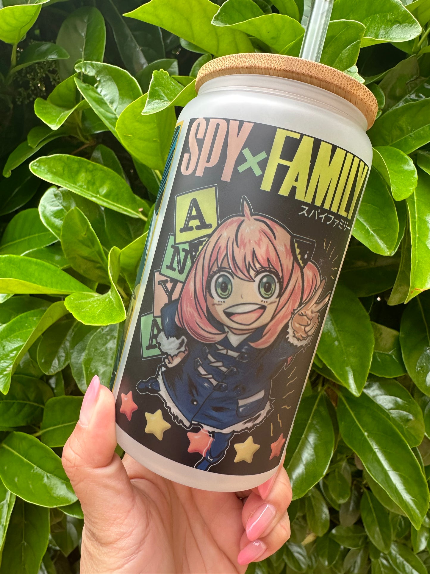 Anime Spy x Family Glass