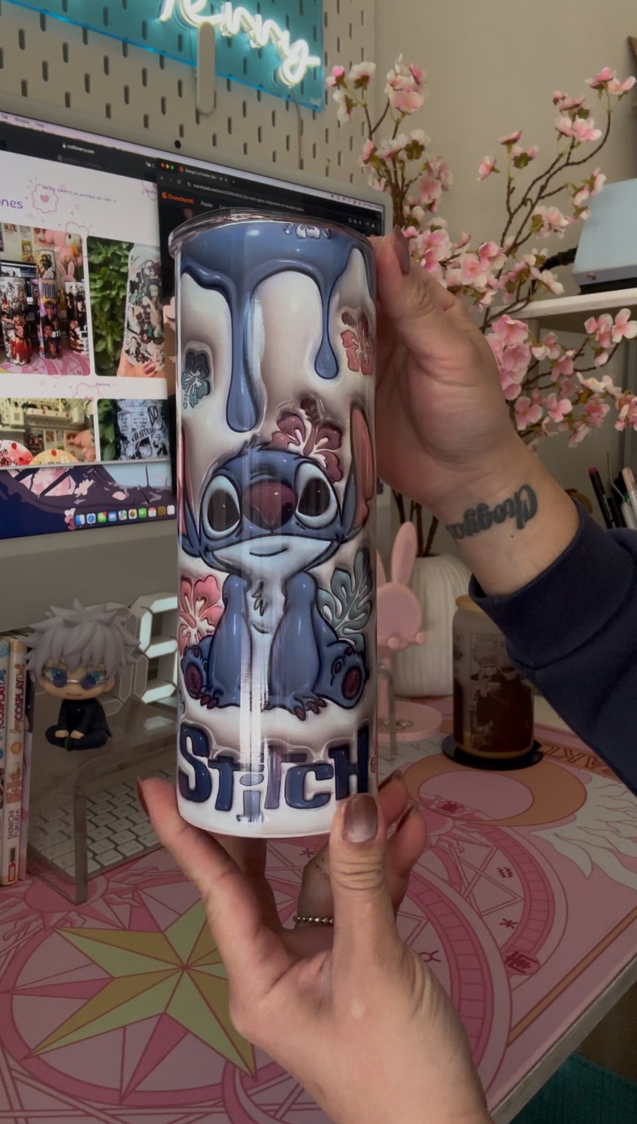 Tumbler Stitch 3D