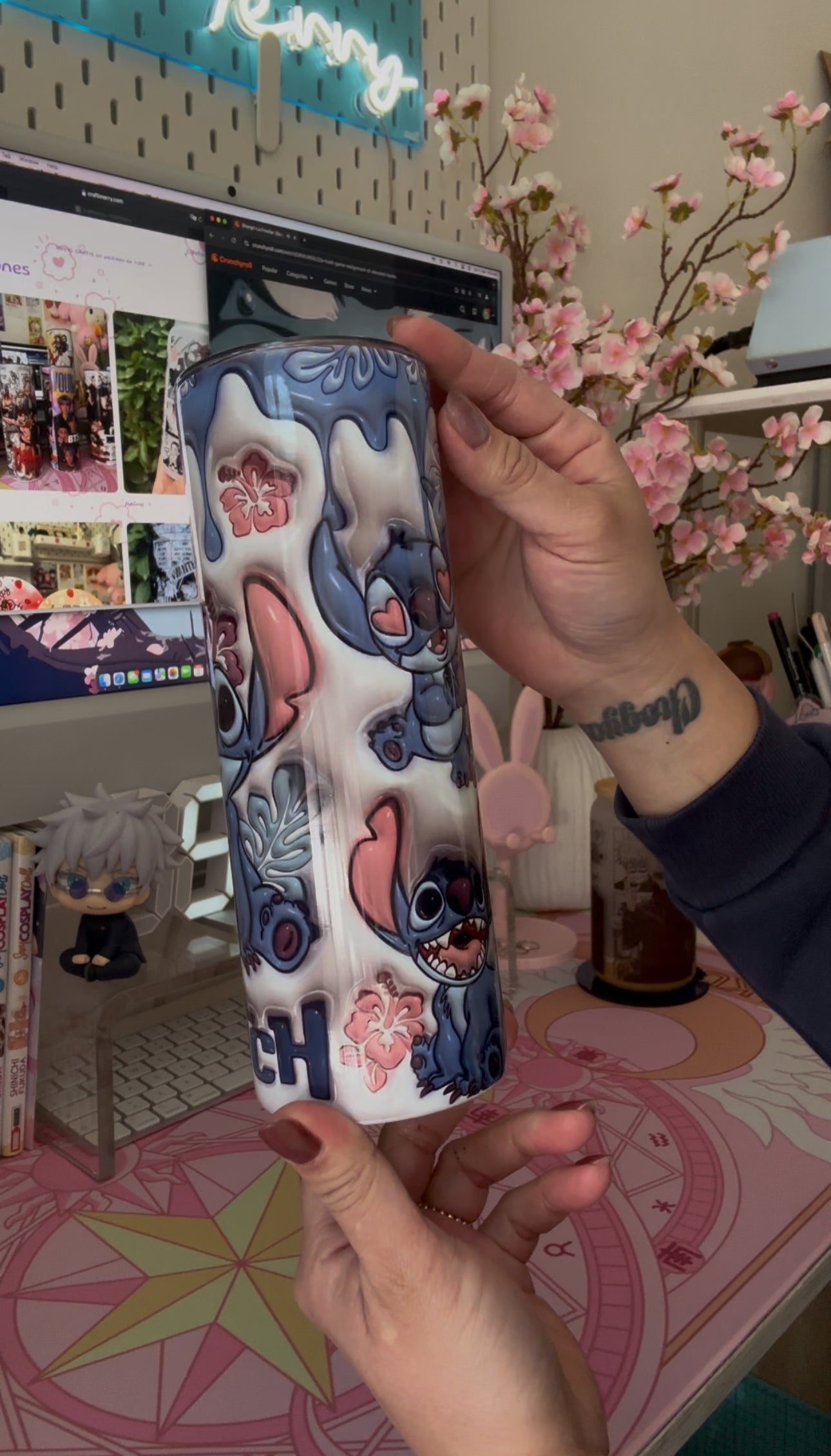 Tumbler Stitch 3D