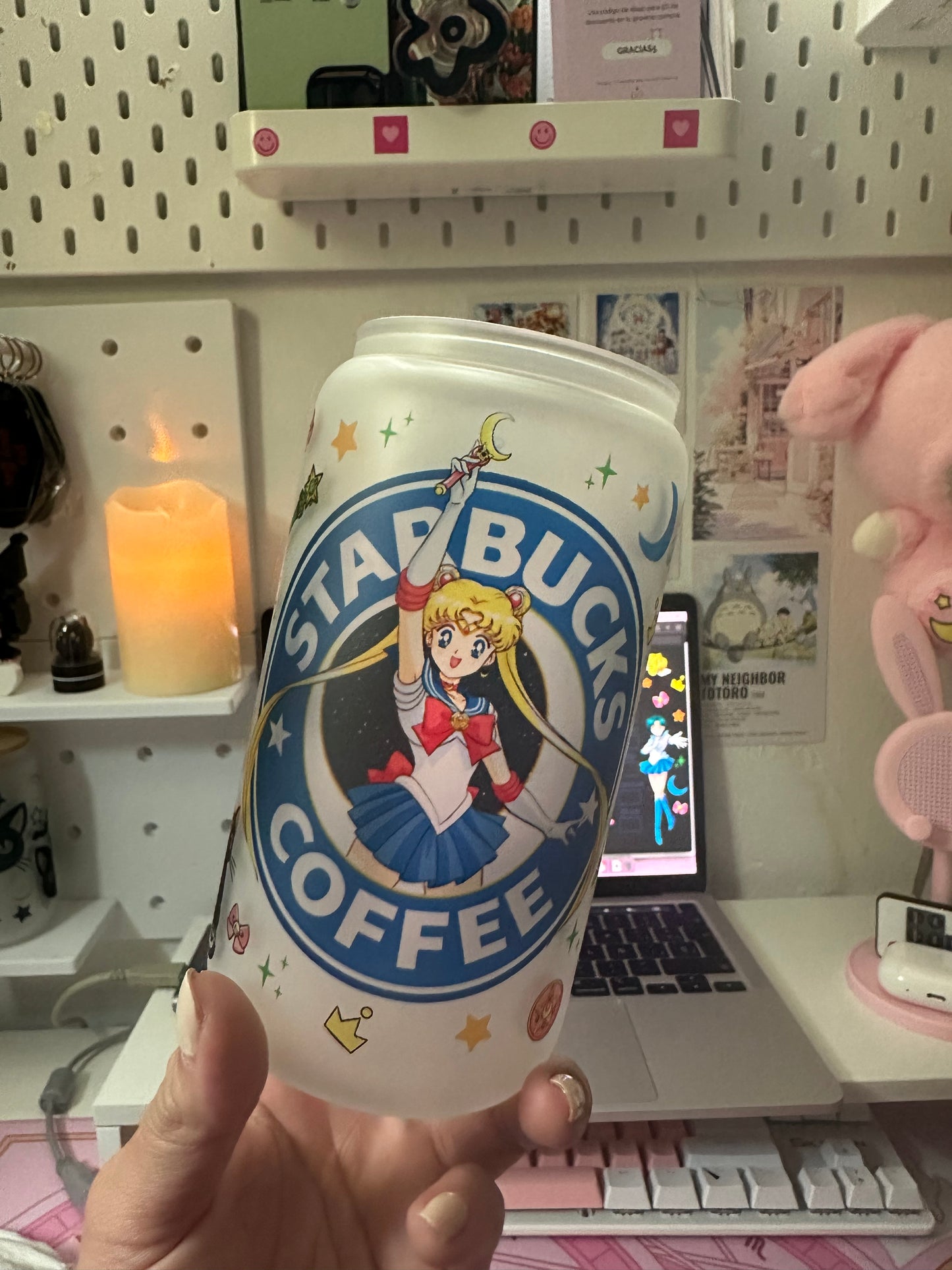 Sailor Moon Anime Glass