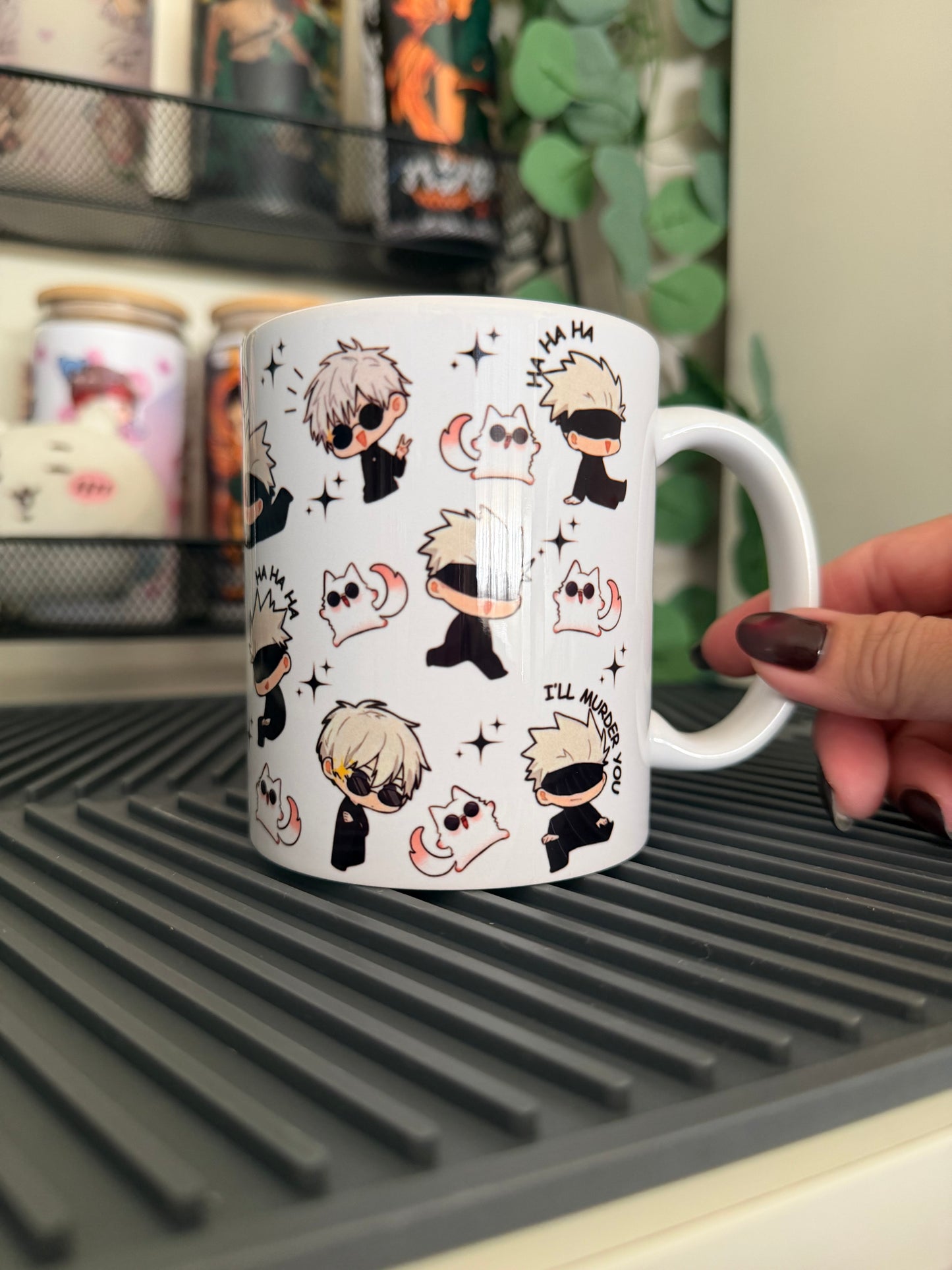 Taza Gojo Chibi