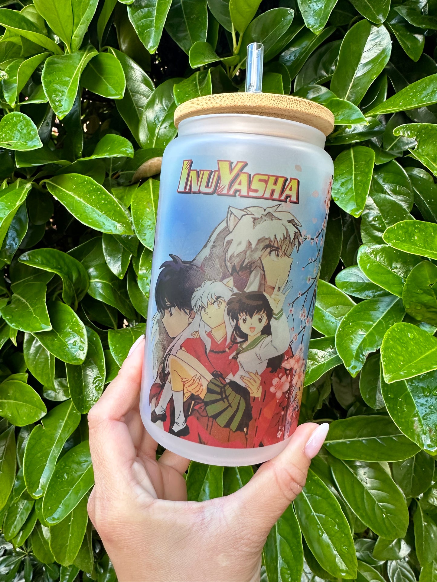 Inuyasha Anime Glass