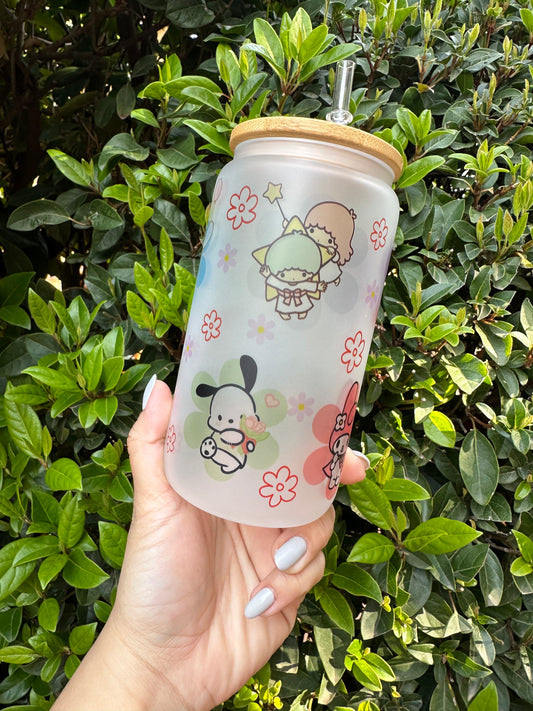 Vaso de cristal Sanrio