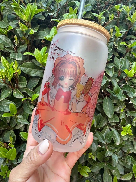 Sakura Anime Glass