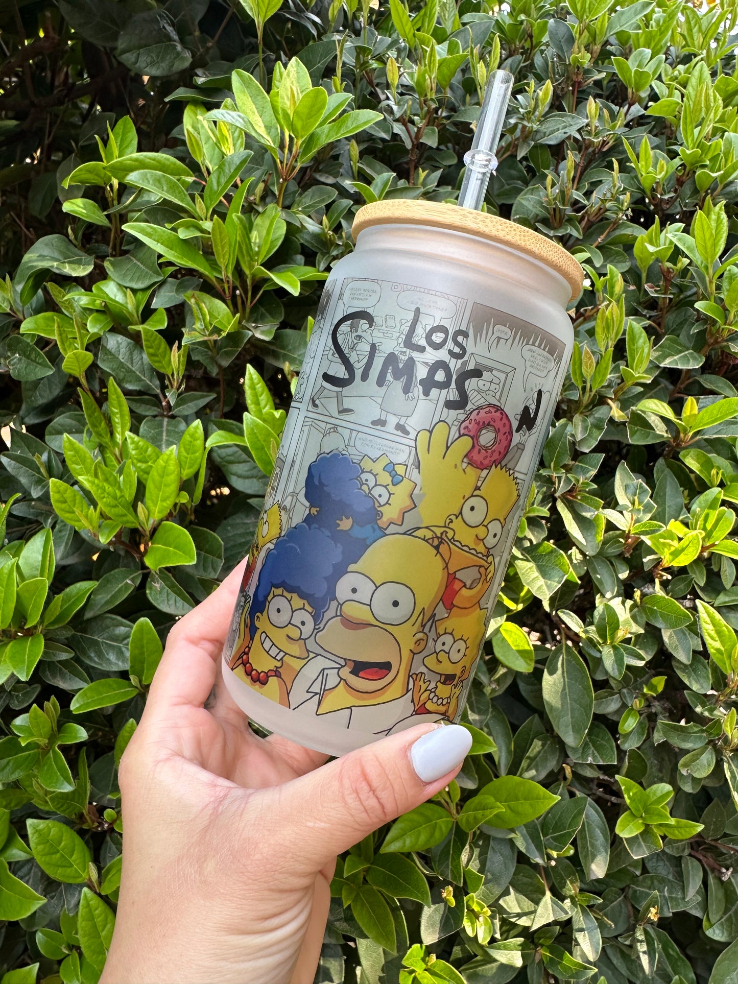 Vaso de cristal Simpson