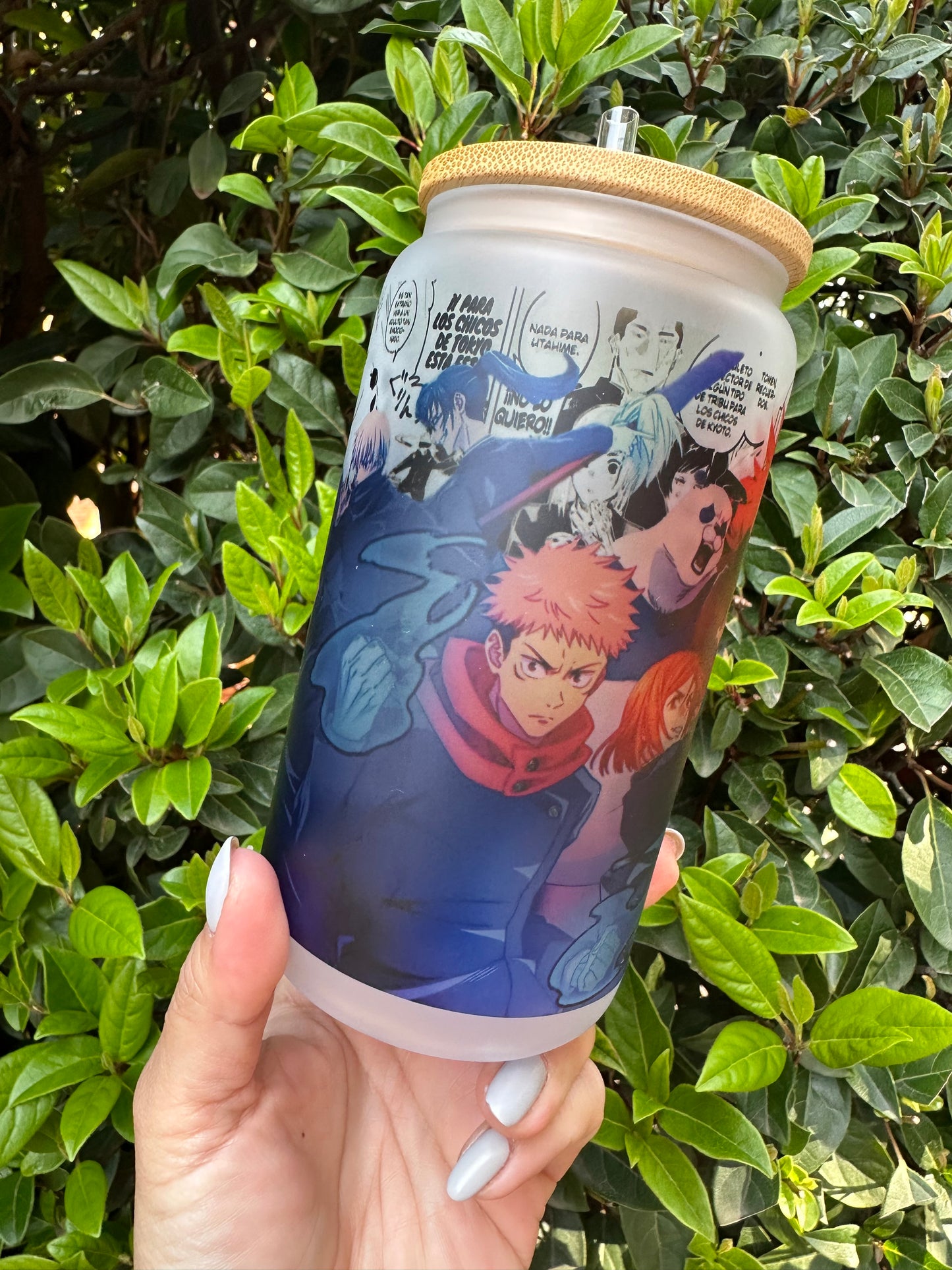 Jujutsu Kaisen Anime Glass