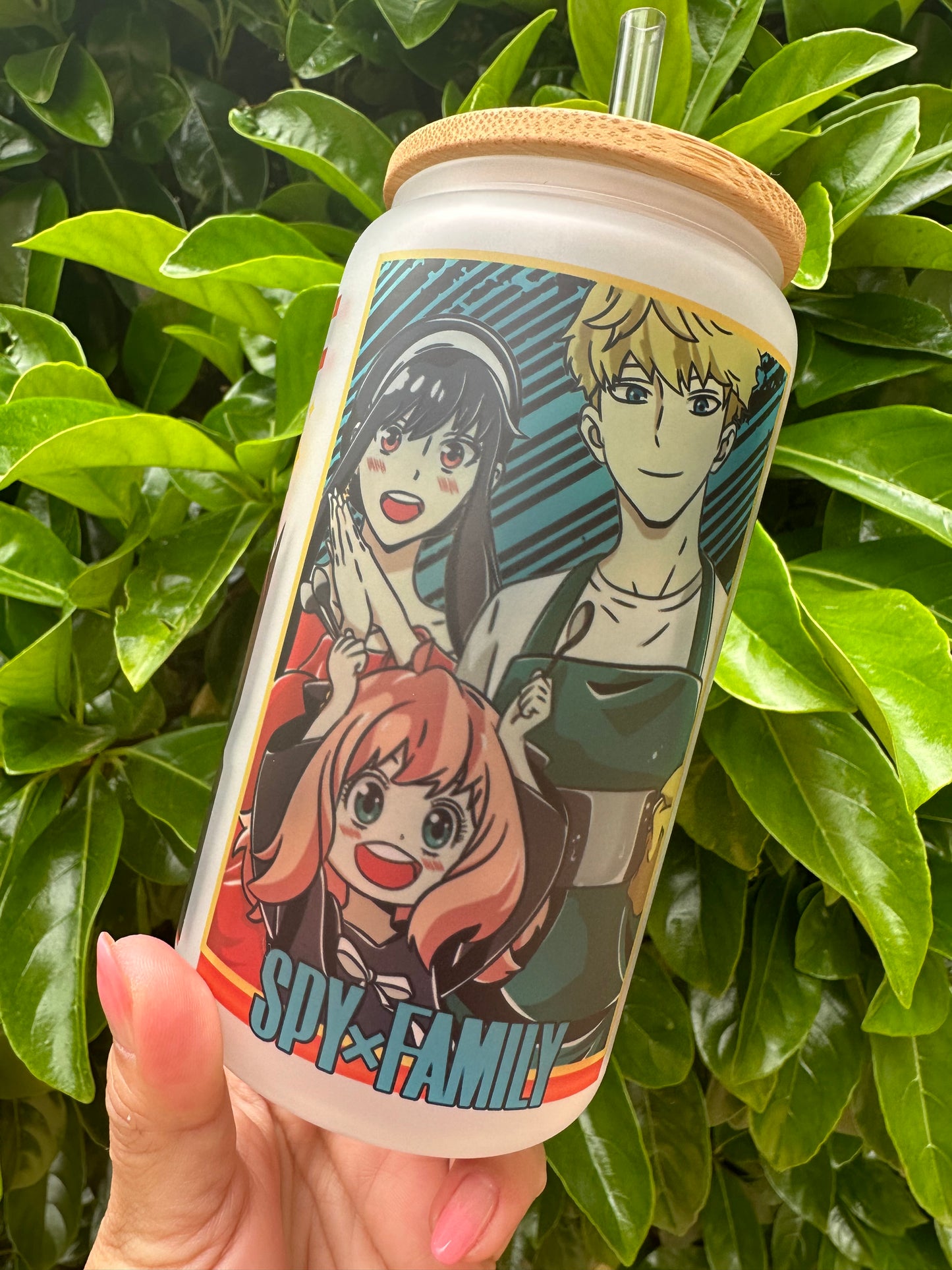 Anime Spy x Family Glass