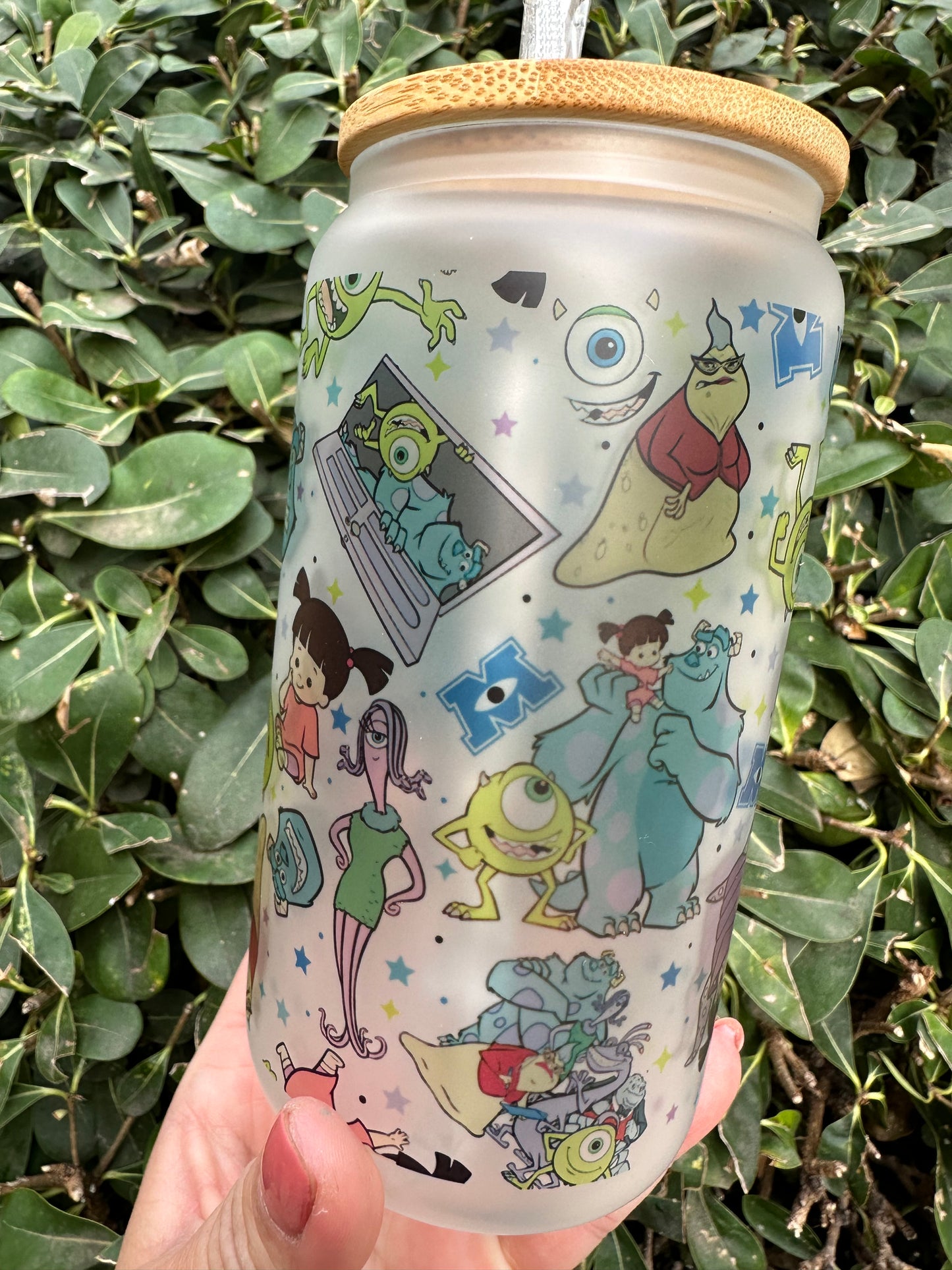 Vaso de cristal Monster Inc