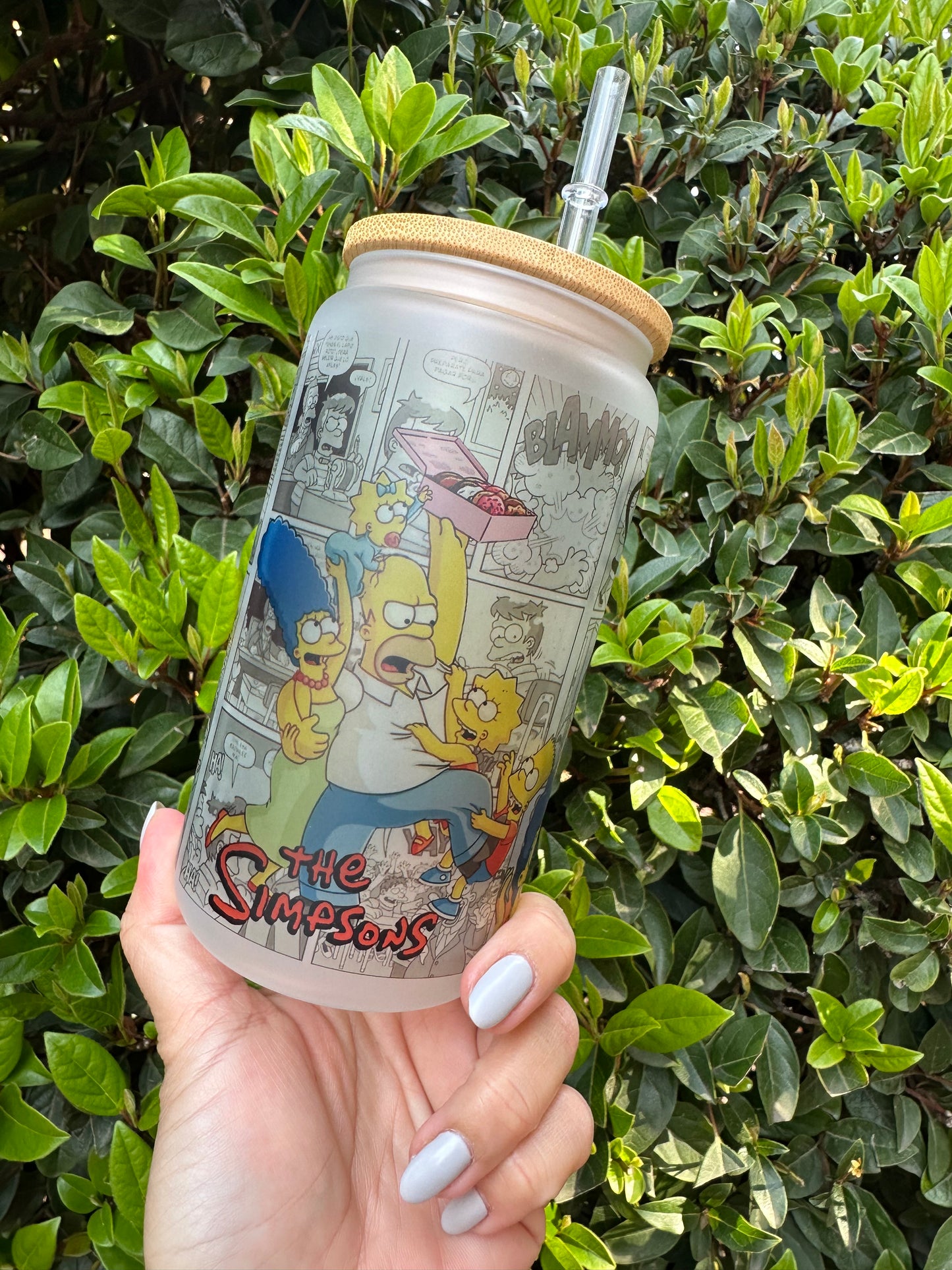 Vaso de cristal Simpson