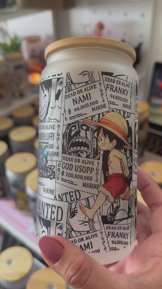 Vaso Anime One Piece Chibi