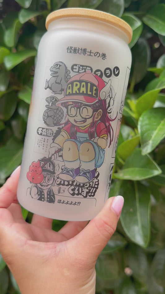 Anime Arale Glass